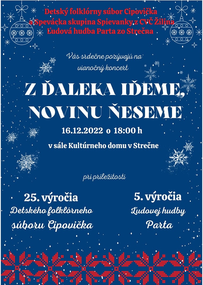 Vianočný koncert DFS CIPOVIČKA