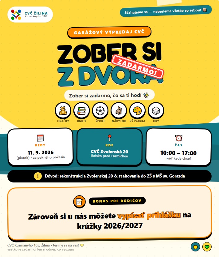 Sťahujeme sa